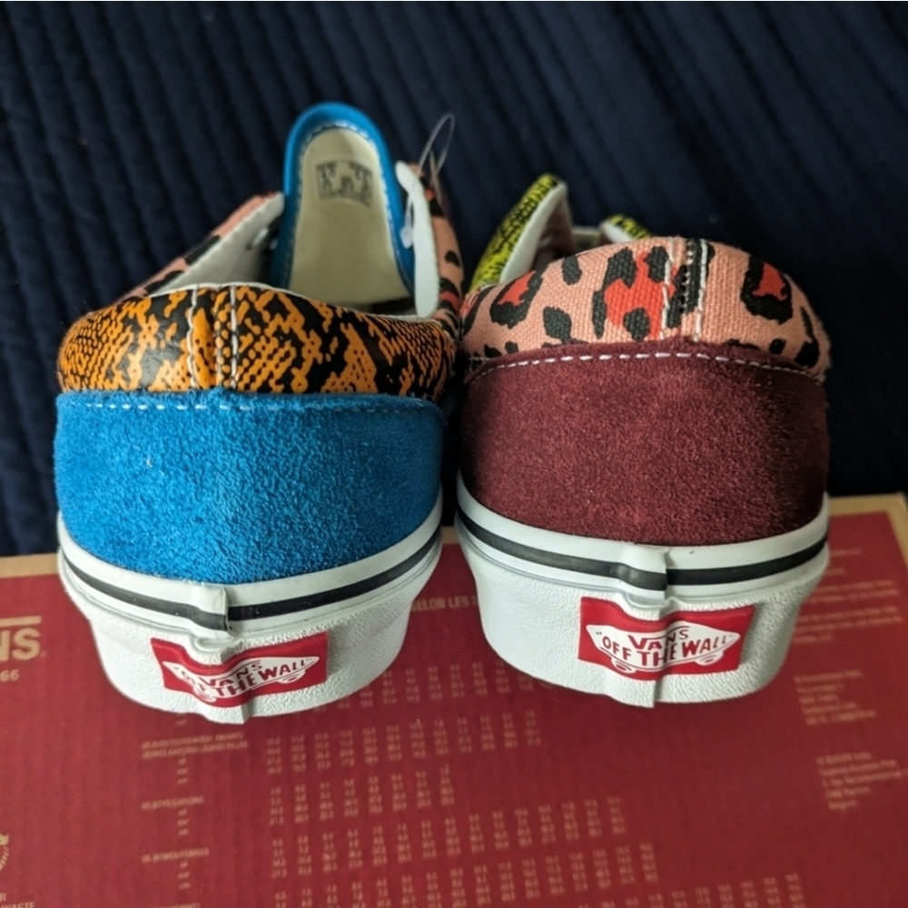 Vans Era Patchwork Leopard Snake Women 5.5 VNOA4BV401R Multicolor 052025 - Picture 8 of 8